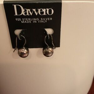 Davvero Sterling Silver Ball Earrings